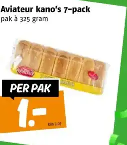 Poiesz Aviateur kano's 7-pack aanbieding