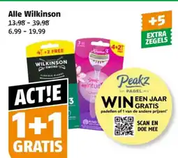Poiesz Alle Wilkinson aanbieding