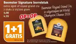 Poiesz Beemster Signature borrelstuk aanbieding