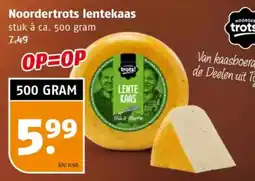 Poiesz Noordertrots lentekaas aanbieding