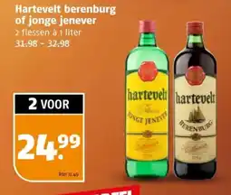 Poiesz Hartevelt berenburg of jonge jenever aanbieding