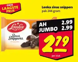 Nettorama Lonka sinas snippers aanbieding