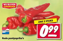 Nettorama Rode puntpaprika's aanbieding