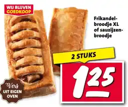 Nettorama Frikandel broodje XL of sauzijzen broodje aanbieding