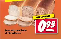 Nettorama Rond wit, rond bruin of fijn volkoren aanbieding