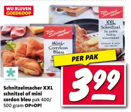 Nettorama Schnitzelmacher XXL schnitzel of mini cordon bleu aanbieding
