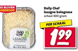 Nettorama Daily Chef lasagne bolognese aanbieding