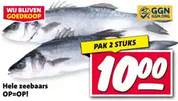 Nettorama Hele zeebaars aanbieding