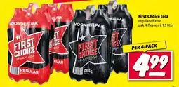Nettorama First Choice cola aanbieding