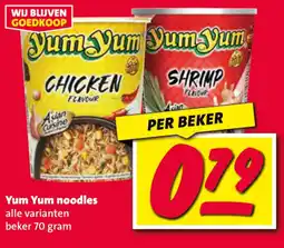 Nettorama Yum Yum noodles aanbieding