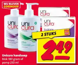 Nettorama Unicura handzeep aanbieding
