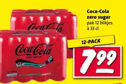 Nettorama Coca-Cola zero sugar aanbieding