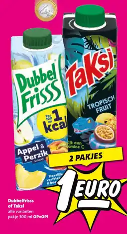 Nettorama Dubbelfrisss of Taksi aanbieding