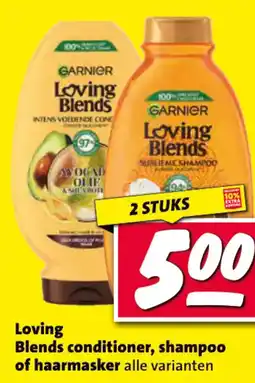 Nettorama Loving Blends conditioner, shampoo of haarmasker aanbieding