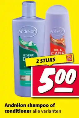Nettorama Andrélon shampoo of conditioner aanbieding