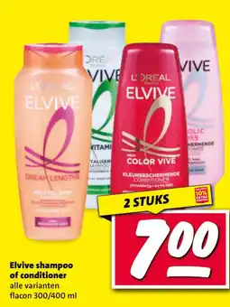 Nettorama Elvive shampoo of conditioner aanbieding