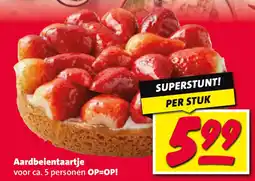Nettorama Aardbeientaartje aanbieding