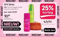 Etos NYX Body aanbieding