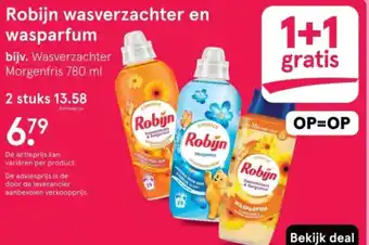 Robijn wasverzachter en wasparfum