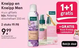 Etos Kneipp en Kneipp Men aanbieding