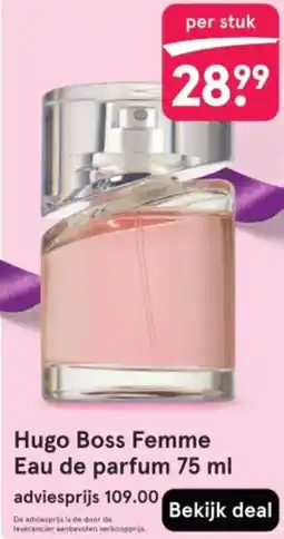 Etos Hugo Boss Femme Eau de parfum aanbieding