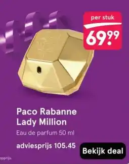Etos Paco Rabanne Lady Million aanbieding