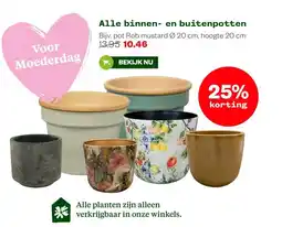 Welkoop Alle binnen- en buitenpotten aanbieding