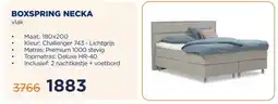 TotaalBED BOXSPRING NECKA aanbieding