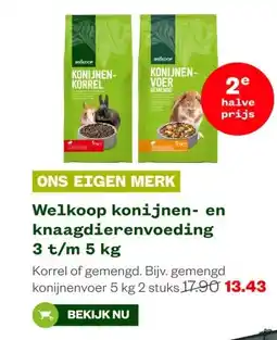 Welkoop Welkoop konijnen- en knaagdierenvoeding aanbieding