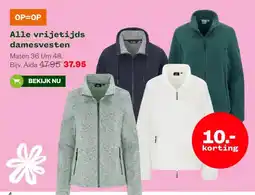 Welkoop Alle vrijetijds damesvesten aanbieding