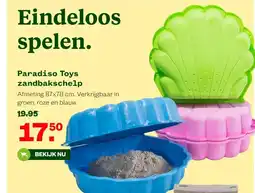 Welkoop Paradiso Toys zandbakschelp aanbieding