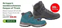 Welkoop Grisport wandelschoenen Canyon of Track aanbieding