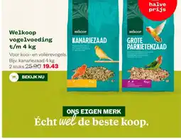 Welkoop Welkoop vogelvoeding t/m 4 kg aanbieding
