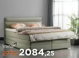 TotaalBED Opbergboxspring Berlijn met klep aanbieding