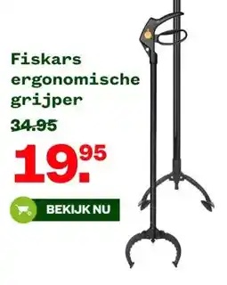 Welkoop Fiskars ergonomische grijper aanbieding