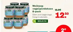 Welkoop Welkoop vogelpindakaas 8-pack aanbieding