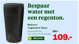Welkoop Nature regenton Vaas aanbieding