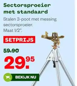 Welkoop Sectorsproeier met standaard aanbieding