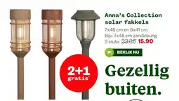 Welkoop Anna's Collectionsolar fakkels aanbieding