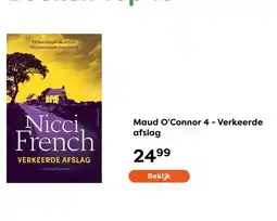 The Read Shop Maud O’Connor 4 - Verkeerde afslag aanbieding