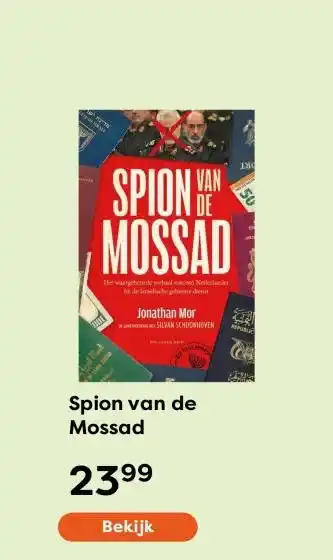 The Read Shop Spion van de Mossad aanbieding