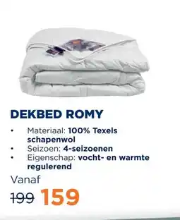 TotaalBED Dekbed Romy 100% wol | 4-seizoenen aanbieding