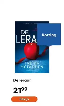The Read Shop De leraar aanbieding