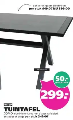 Ranzijn TUINTAFEL aanbieding