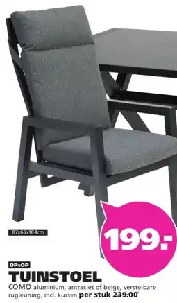 Ranzijn TUINSTOEL aanbieding