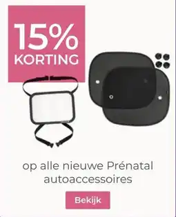 Prenatal op alle nieuwe Prénatal autoaccessoires aanbieding