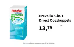 Plein.nl Prevalin 5-in-1 Direct Oogdruppels aanbieding