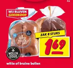 Nettorama witte of bruine bollen aanbieding