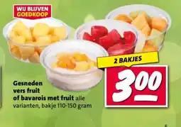 Nettorama Gesneden vers fruit of bavarois met fruit alle aanbieding