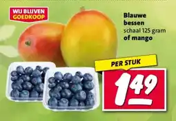 Nettorama Blauwe bessen of mango aanbieding